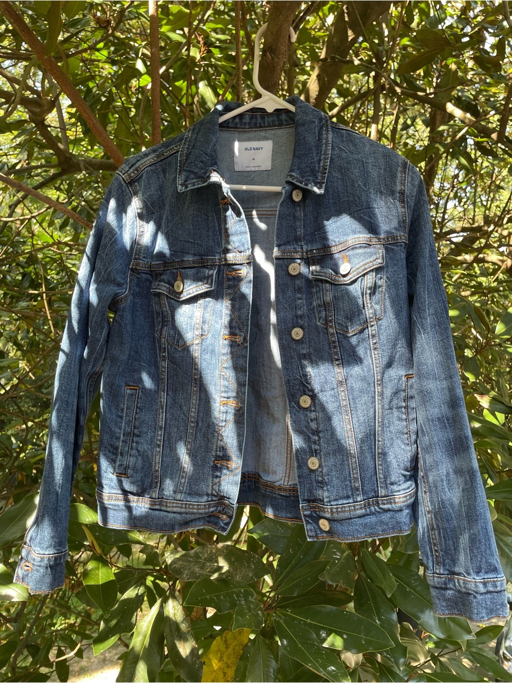 Old Navy Dark Blue Denim Jean Jacket